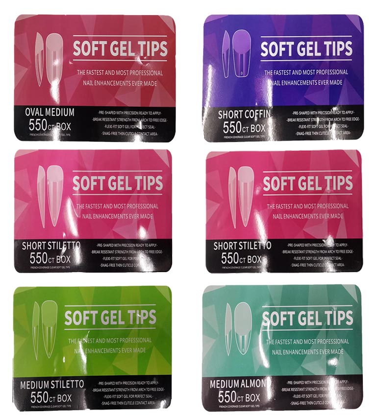 Soft Gel Tips Pack