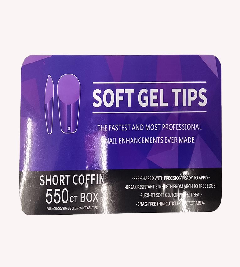 Soft Gel Tips Pack  4