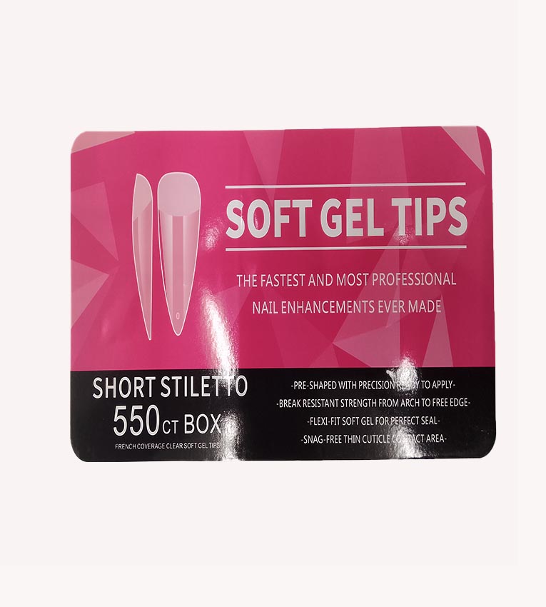 Soft Gel Tips Pack 5
